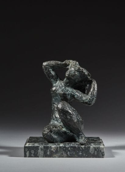 Louis-Jules DIDERON (1901-1980)
Bather stretching...