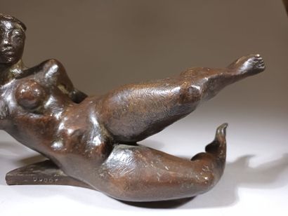 Georges OUDOT (1928-2004)
The Wind
Bronze...