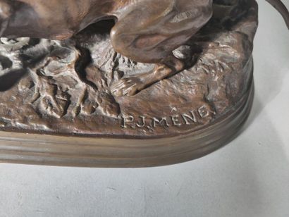 Pierre-Jules MÊNE (1810-1879)
Partridge hunting
Model...