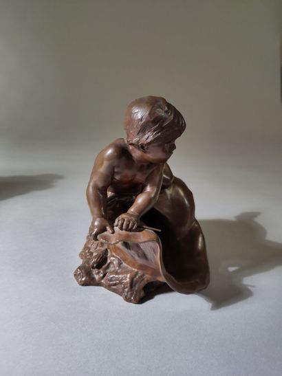 Ernest BARRIAS (1841-1905)
Child with shell...