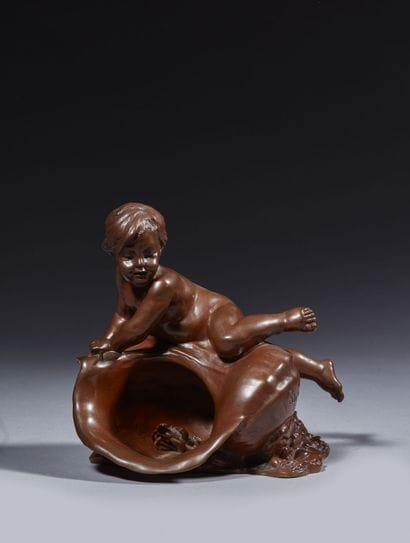 Ernest BARRIAS (1841-1905)
Child with shell...