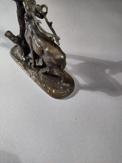 Pierre-Jules MÊNE (1810-1879)
Cerf à la branche...