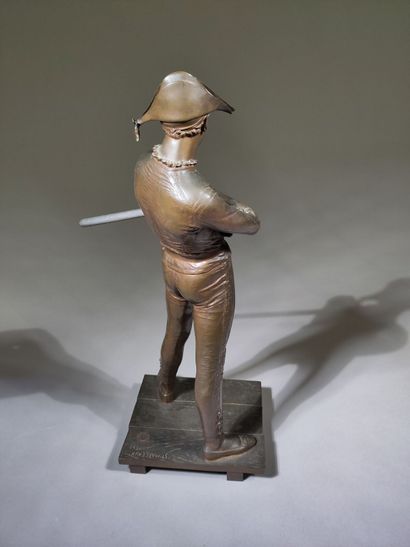 Charles-Réné de SAINT-MARCEAUX (1845-1915)
Harlequin
Bronze...