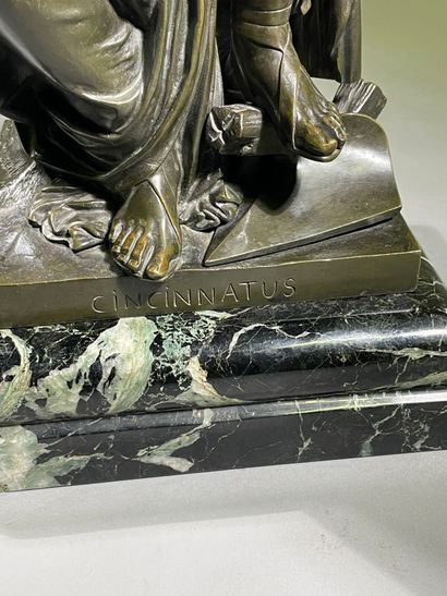 Eugène LAURENT (1832-1898).
Cincinnatus.
Sujet...