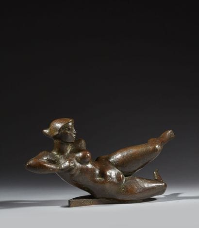 Georges OUDOT (1928-2004)
The Wind
Bronze...