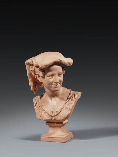 Jean-Baptiste CARPEAUX (1827-1875) 
La Rieuse...