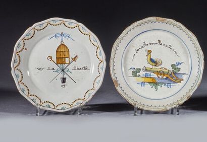 NEVERS
Polychrome earthenware Revolutionary...