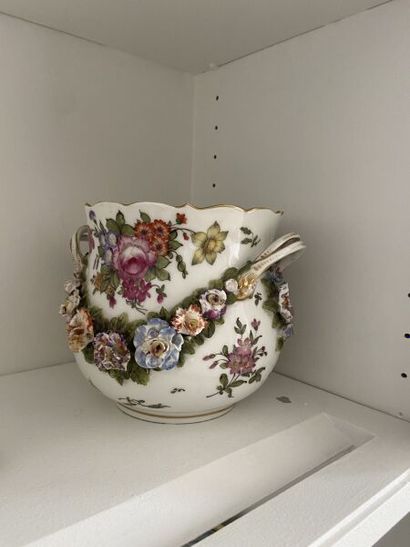 ALLEMAGNE, Meissen, XIXe siècle
Rafraîchissoir...
