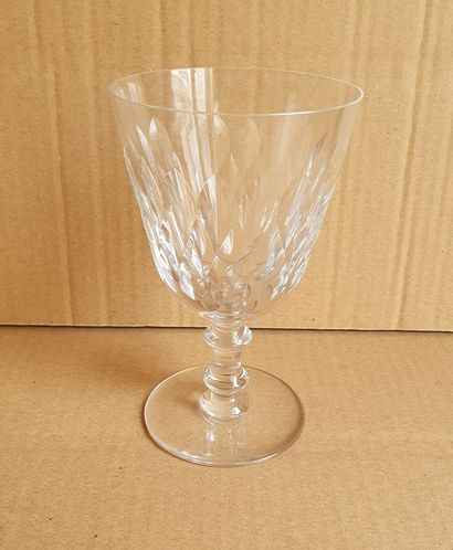 BACCARAT, modèle Armagnac
Service de verres...