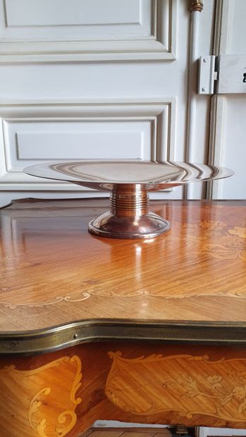 Alfénide - Maison Christofle 
Grande coupe...