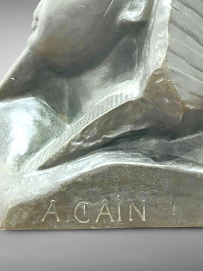 Auguste-Nicolas CAIN (1821-1894).
Vautour...