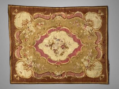 Tapis d'Aubusson, Époque Louis-Philippe.
Tapis...