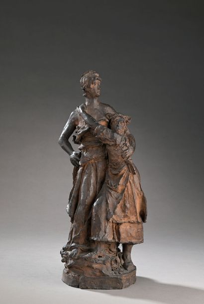 Attribuée à Denys PUECH (1854-1942).
La France...