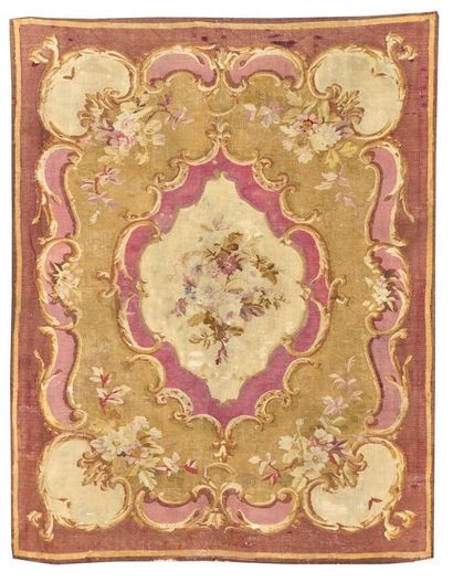 Tapis d'Aubusson, Époque Louis-Philippe.
Tapis...
