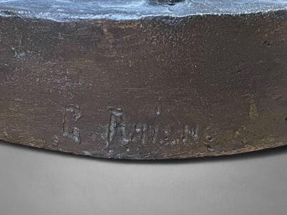 École italienne moderne 
Le téléphone 
Bronze...