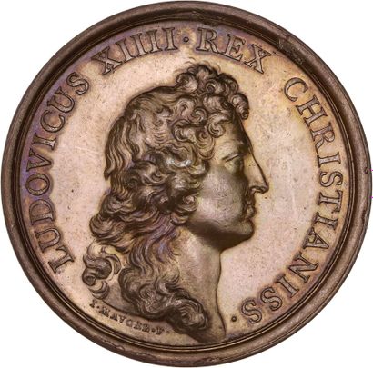 Reunion of eight medals including : 
1661...