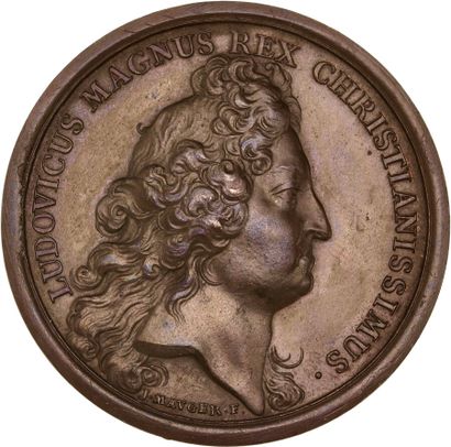 Reunion of six medals including: 
1703 (Capture...