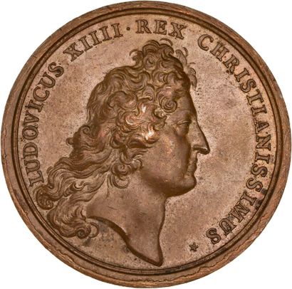 Reunion of seven medals including: 
1680...
