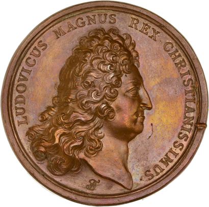 Reunion of six medals including: 
1706 (Capture...