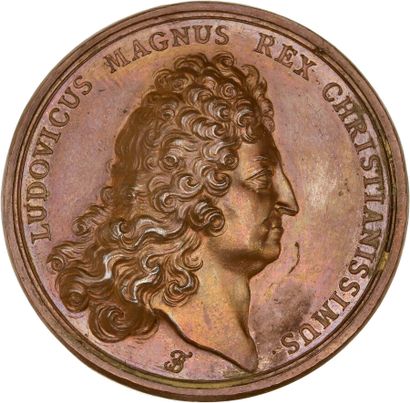 Reunion of six medals including: 
1705 (Capture...