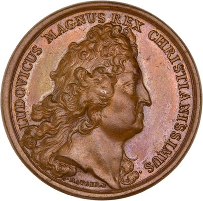 Reunion of six medals including: 
1697 (Capture...