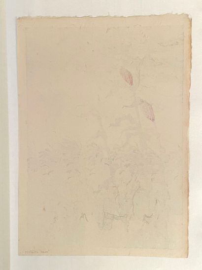 Itō Shinsui (Japon, 1898-1972) 
Estampe,...