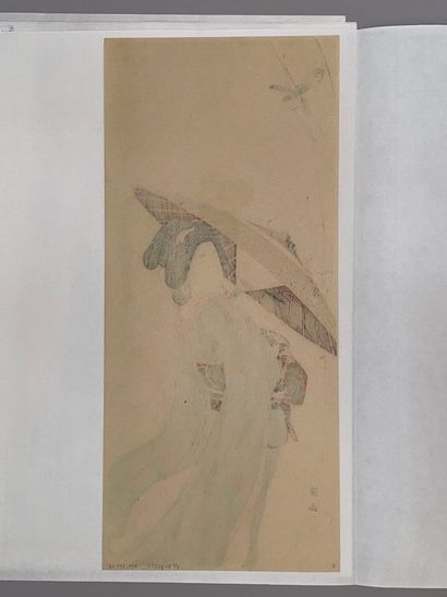 Itō Sōzan (Japan, 1884-?) 
Three prints,...