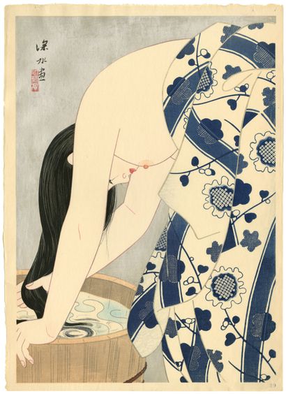 Itō Shinsui (Japon, 1898-1972)
Deux ensembles...