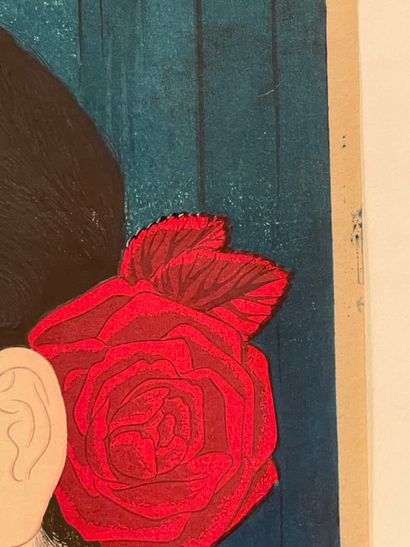 Kobayakawa Kiyoshi (Japon, 1899-1948) 
Estampe,...