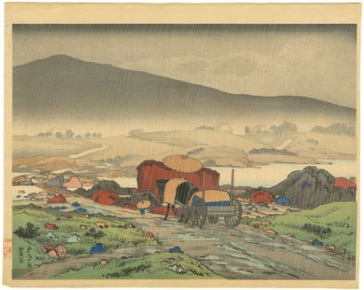 Hashiguchi Goyō (Japon, 1881-1921)
Estampe,...
