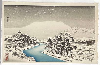 Hashiguchi Goyō (Japan, 1881-1921) 
Print,...