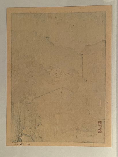 Kawase Hasui (Japon, 1883-1957)
Estampe,...