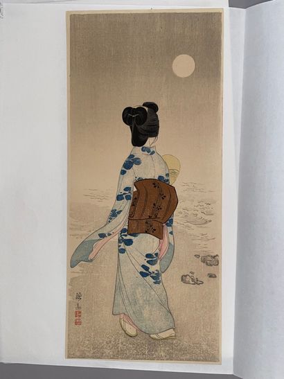 Itō Sōzan (Japan, 1884-?) 
Three prints,...