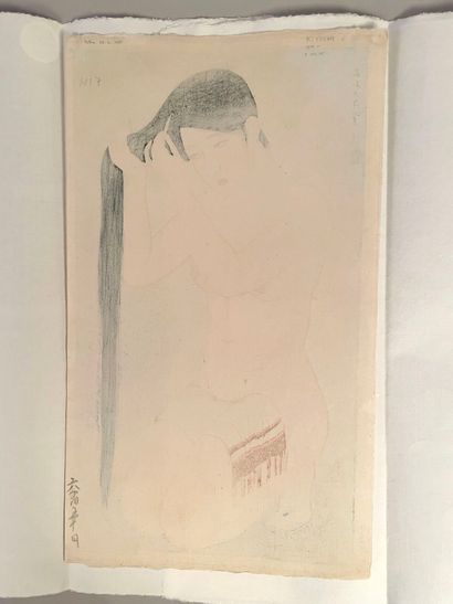 Kobayakawa Kiyoshi (Japon, 1899-1948) 
Estampe,...
