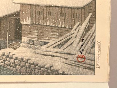 Kawase Hasui (Japan, 1883-1957) 
Print, oban...