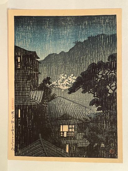 Kawase Hasui (Japon, 1883-1957)
Estampe,...