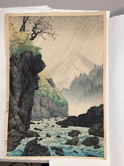 Takahashi Hiroaki (Shōtei) (Japon, 1871-1945)
Deux...