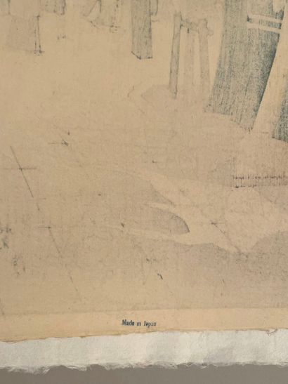 Kasamatsu Shirō (Japan, 1898-1991) 
Print,...