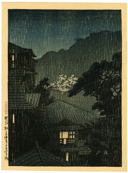 Kawase Hasui (Japon, 1883-1957)
Estampe,...