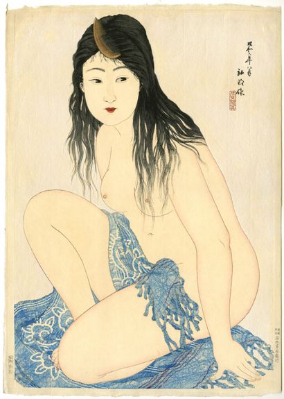 Takahashi Hiroaki (Shōtei) (Japon, 1871-1945)
Estampe,...