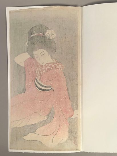Itō Shinsui (Japon, 1898-1972) 
Estampe,...