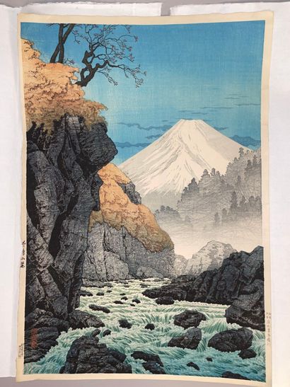 Takahashi Hiroaki (Shōtei) (Japon, 1871-1945)
Deux...