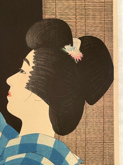 Ito Shinsui (Japon, 1898-1972) 
Estampe,...