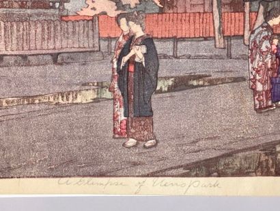 Yoshida Hiroshi (Japan, 1876-1950)
Print,...