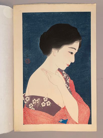 Torii Kotondo (Japon, 1900-1976) 
Estampe,...