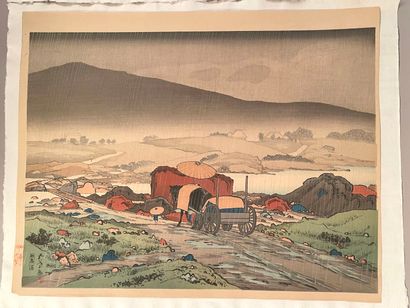 Hashiguchi Goyō (Japon, 1881-1921)
Estampe,...