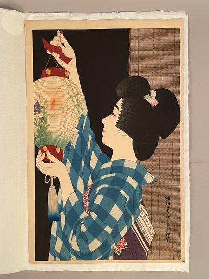 Ito Shinsui (Japon, 1898-1972) 
Estampe,...