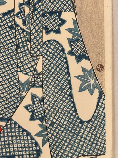 Itō Shinsui (Japon, 1898-1972) 
Estampe,...