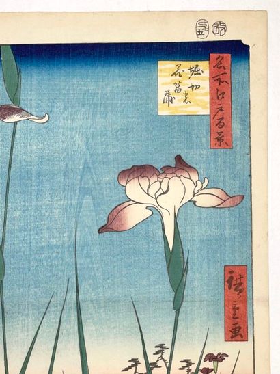 Utagawa Hiroshige (Japon, 1797-1858) 
Estampe,...