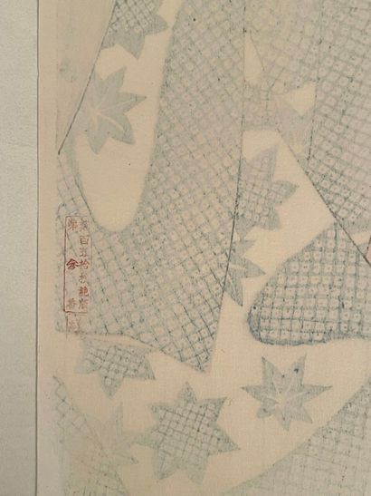 Itō Shinsui (Japon, 1898-1972) 
Estampe,...